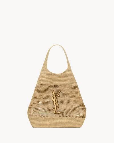 ysl icare raffia|ysl beach bag icare.